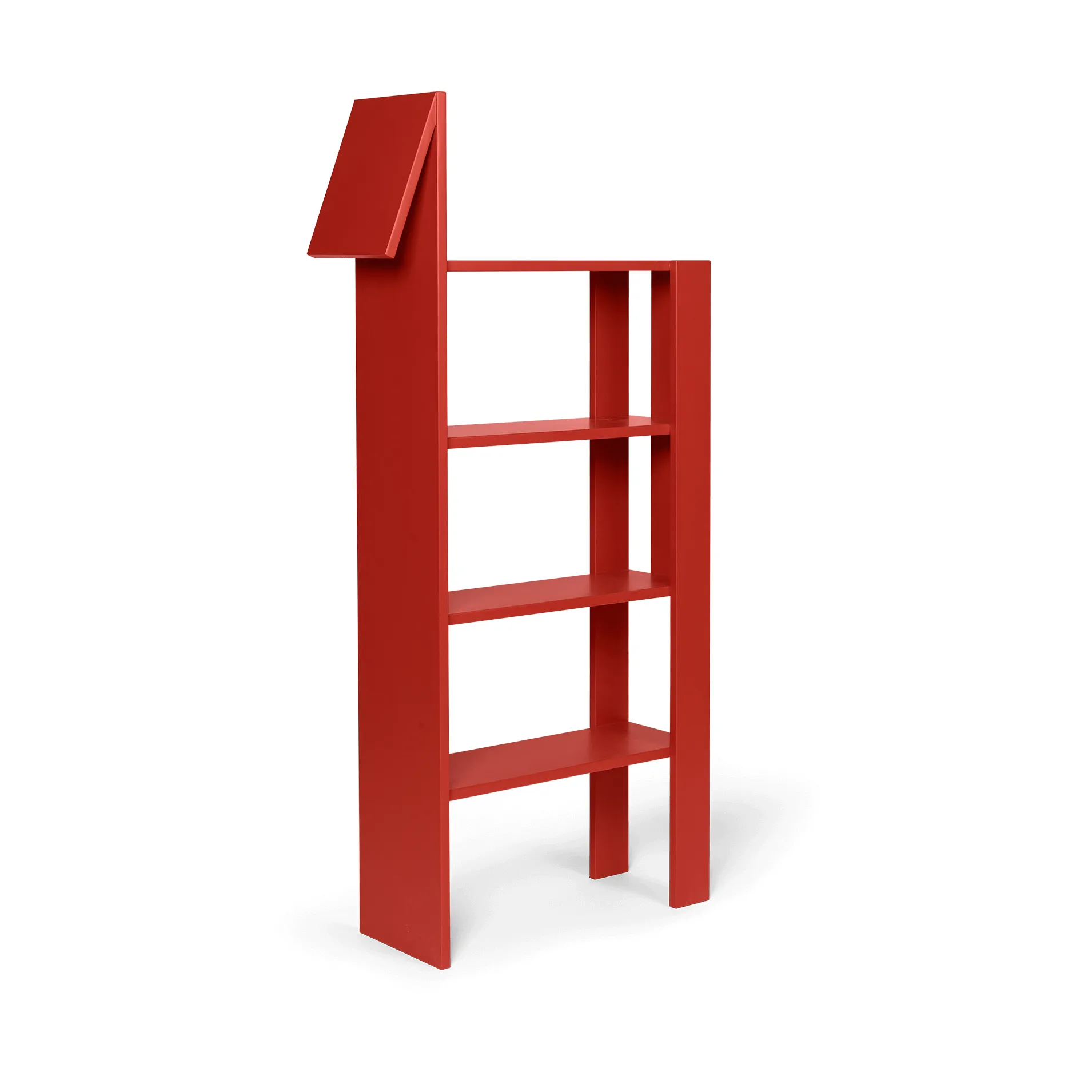 Giraffe bokhylla 69x140 cm, Poppy Red Ferm Living
