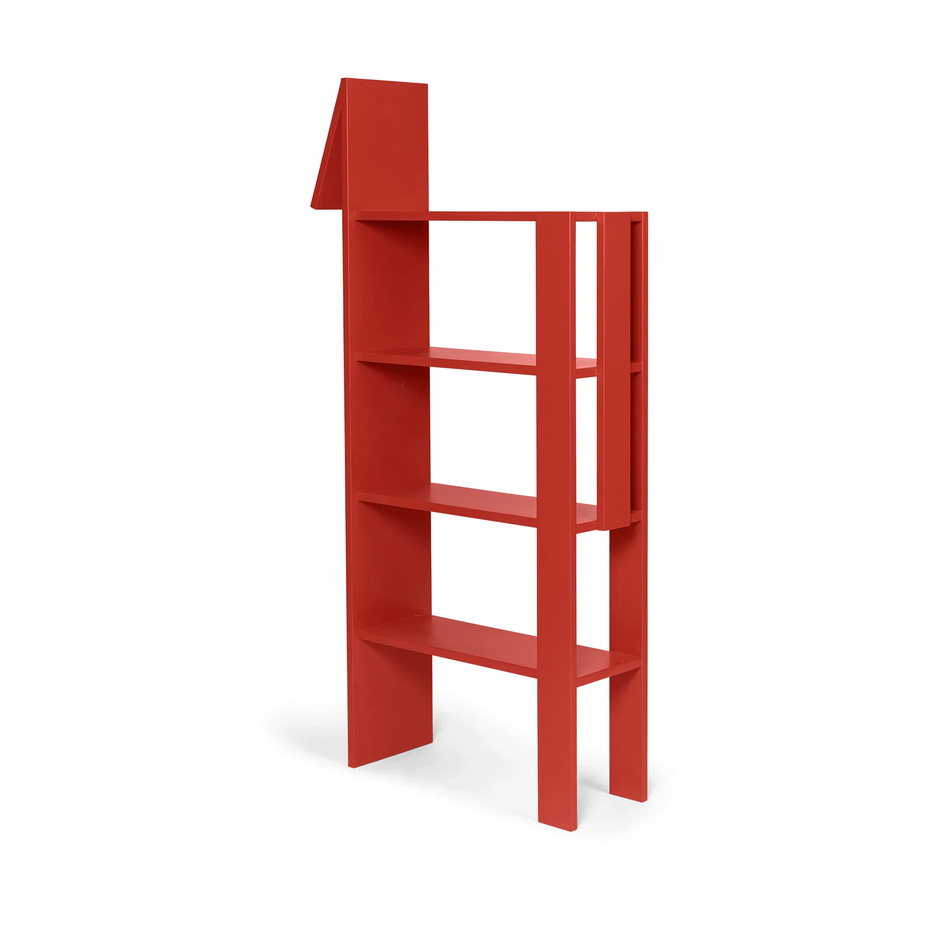 Giraffe bokhylla 69x140 cm, Poppy Red Ferm Living