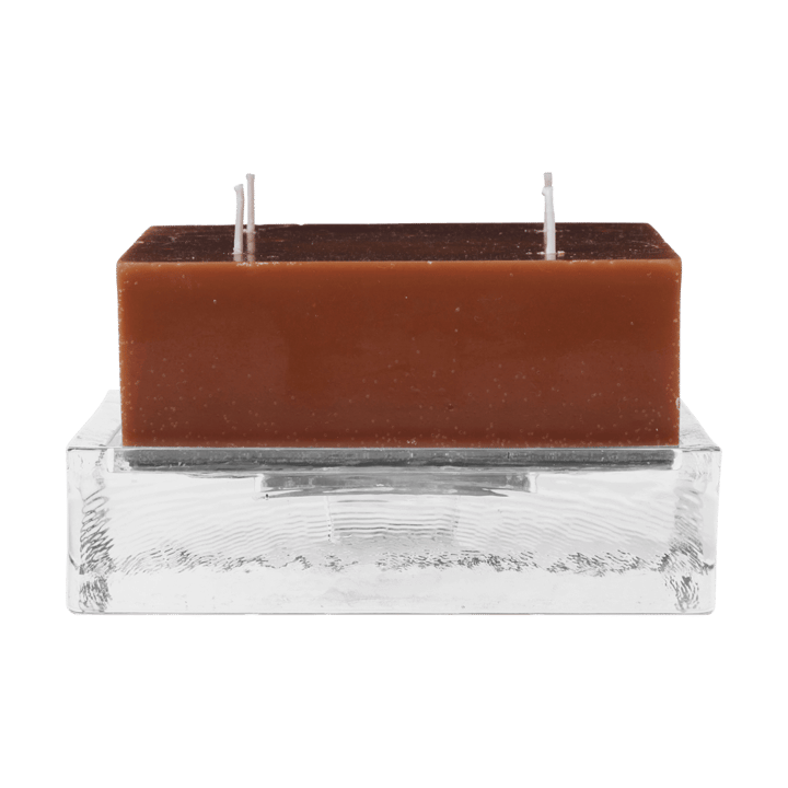 Gradia ljusstake square 16x16 cm, Clear Ferm Living