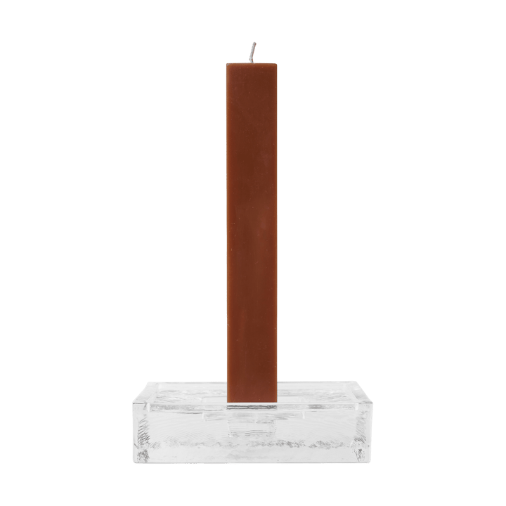 Gradia ljusstake square 16x16 cm, Clear Ferm Living