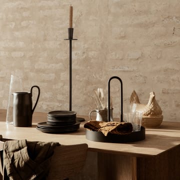 Grib Tray bricka - Black - Ferm Living