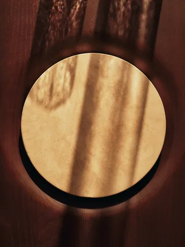 Grova soffbord - Travertine, 155x55x34 m - Ferm Living