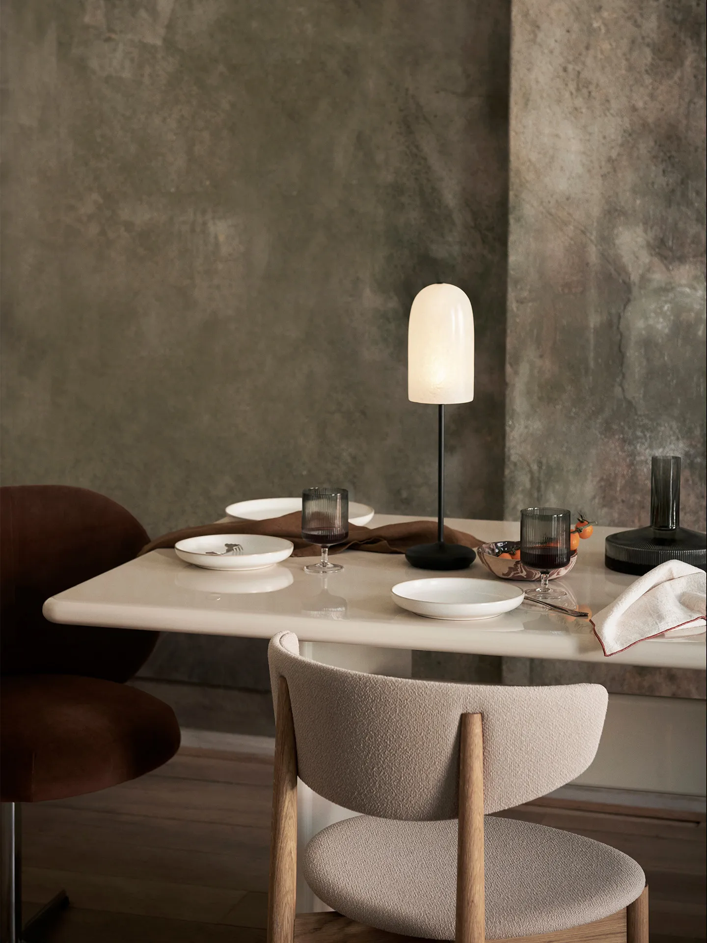 Gry bordslampa, Black-Translucent Ferm Living