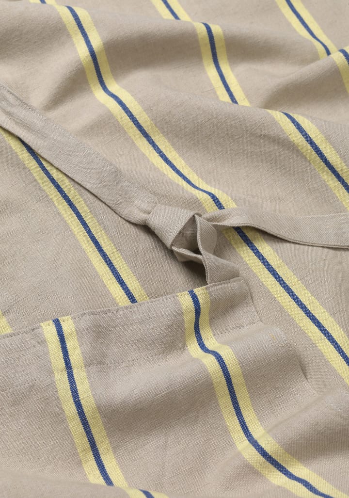 Hale förkläde, Oyster-lemon-bright blue Ferm Living