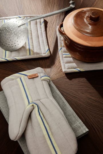 Hale grytvante - Oyster-lemon-bright blue - Ferm Living