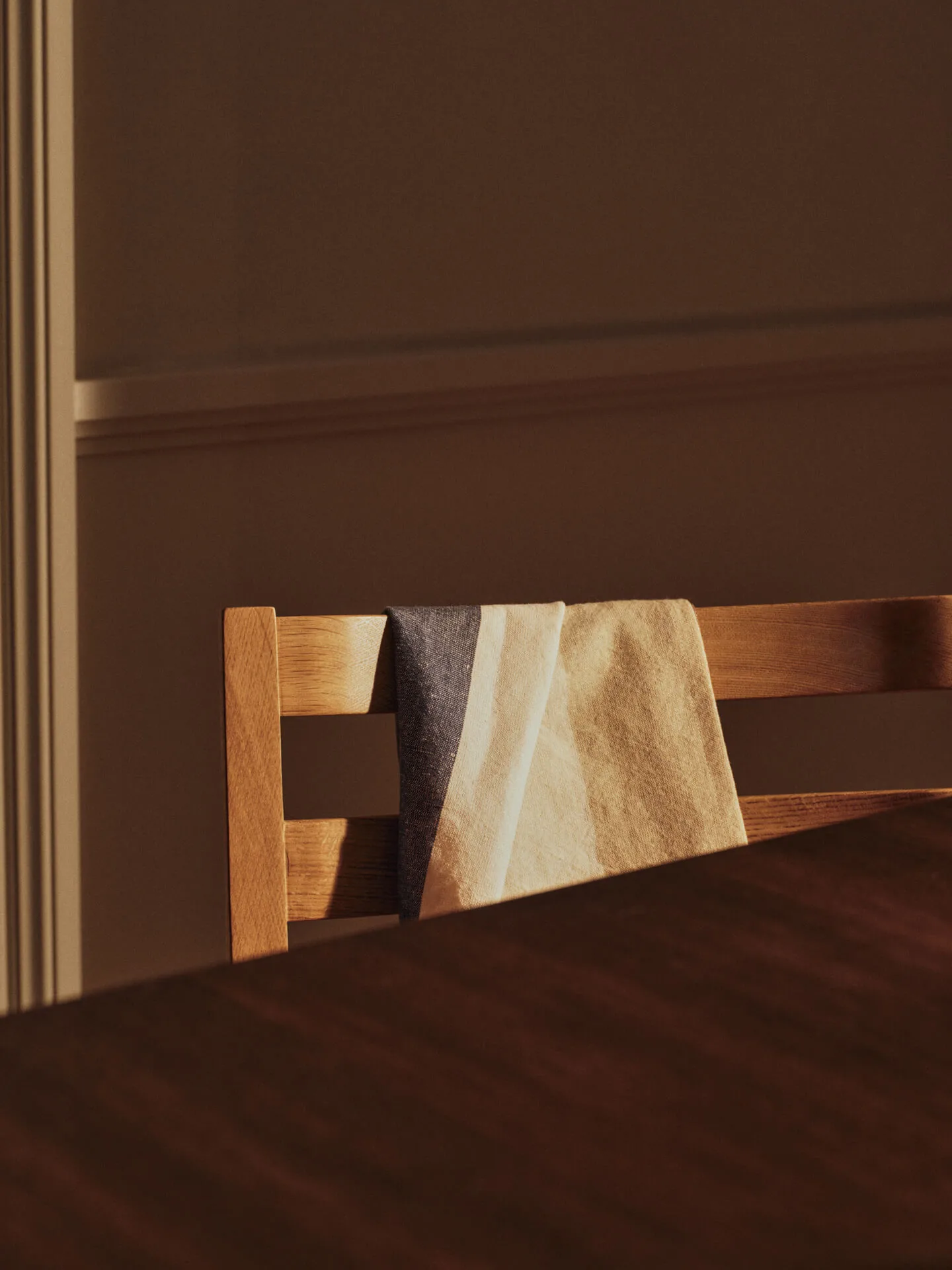 Hale kökshandduk 50x70 cm, Cashmere-mocha-indigo blue Ferm Living