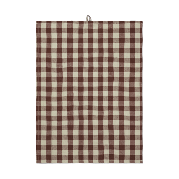 Hale kökshandduk 50x70 cm - Cinnamon-grey green - ferm LIVING