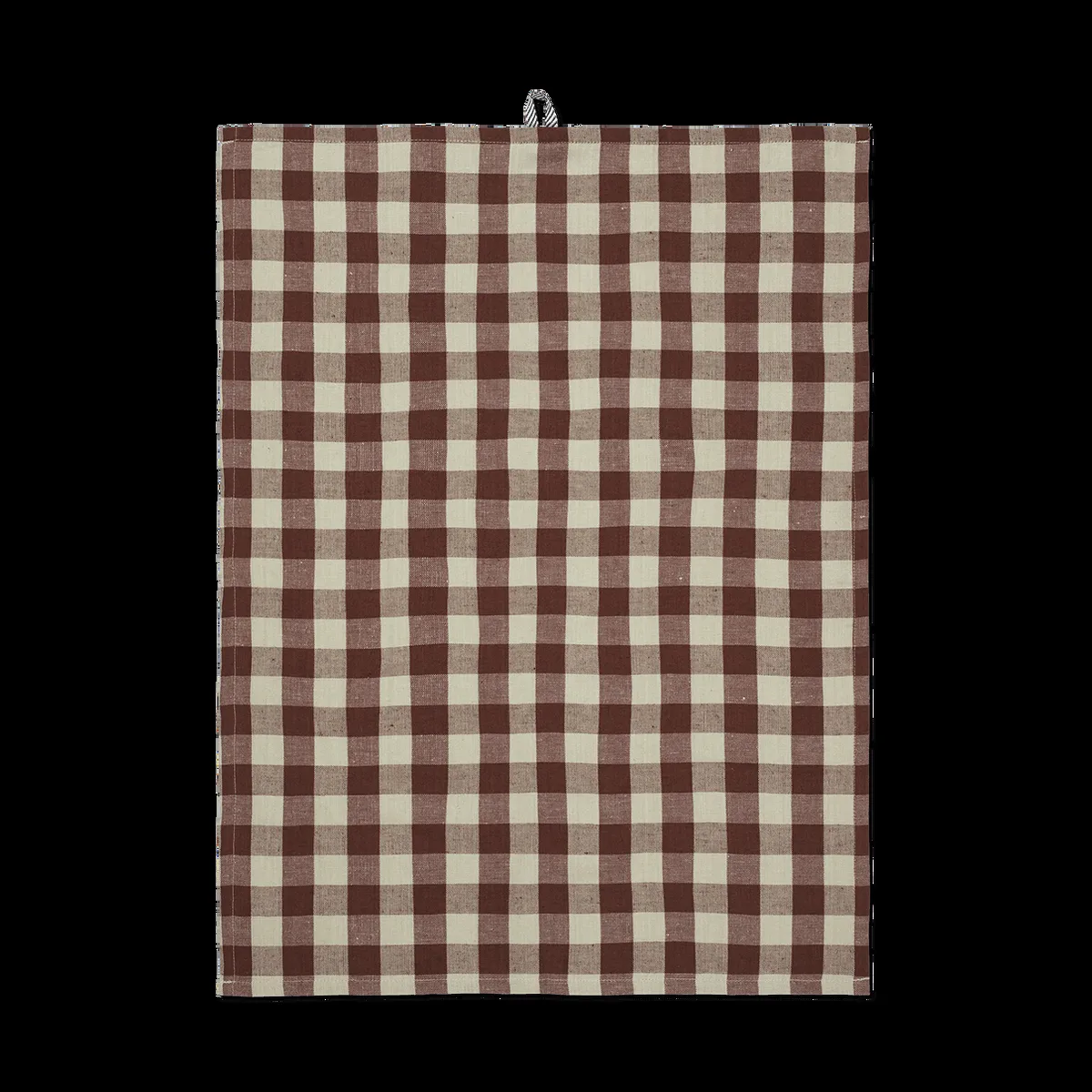ferm LIVING Hale kökshandduk 50x70 cm Cinnamon-grey green