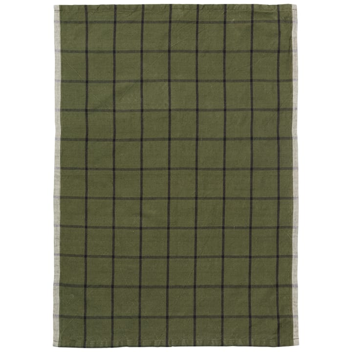 Hale kökshandduk 50x70 cm - Green-black - Ferm LIVING