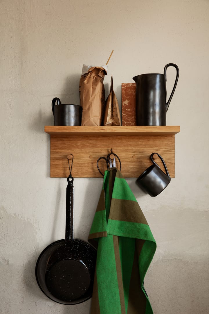 Hale kökshandduk 50x70 cm, Olive-green Ferm Living
