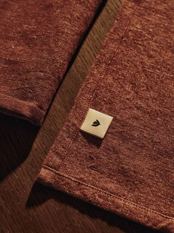 Hale servett 4-pack - Chestnut, 35x35 cm - Ferm Living