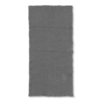Handduk ekologisk bomull grå - 50x100 cm - Ferm Living