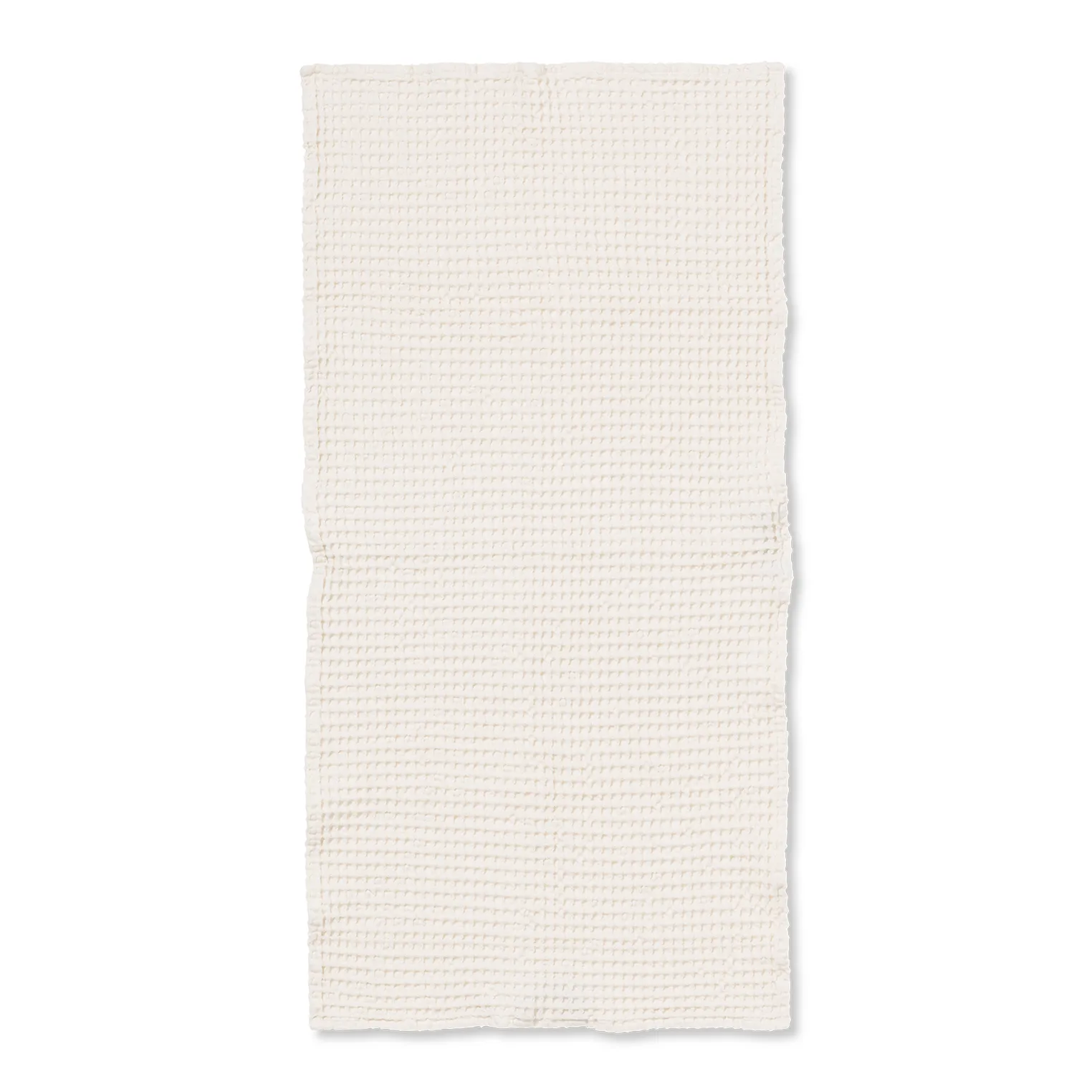 Handduk ekologisk bomull off-white, 50x100 cm Ferm Living