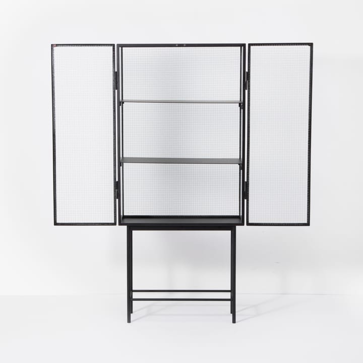 Haze vitrinskåp, Svart Ferm Living