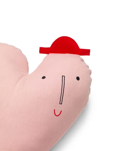 Heart kudde - Dusty rose - Ferm Living