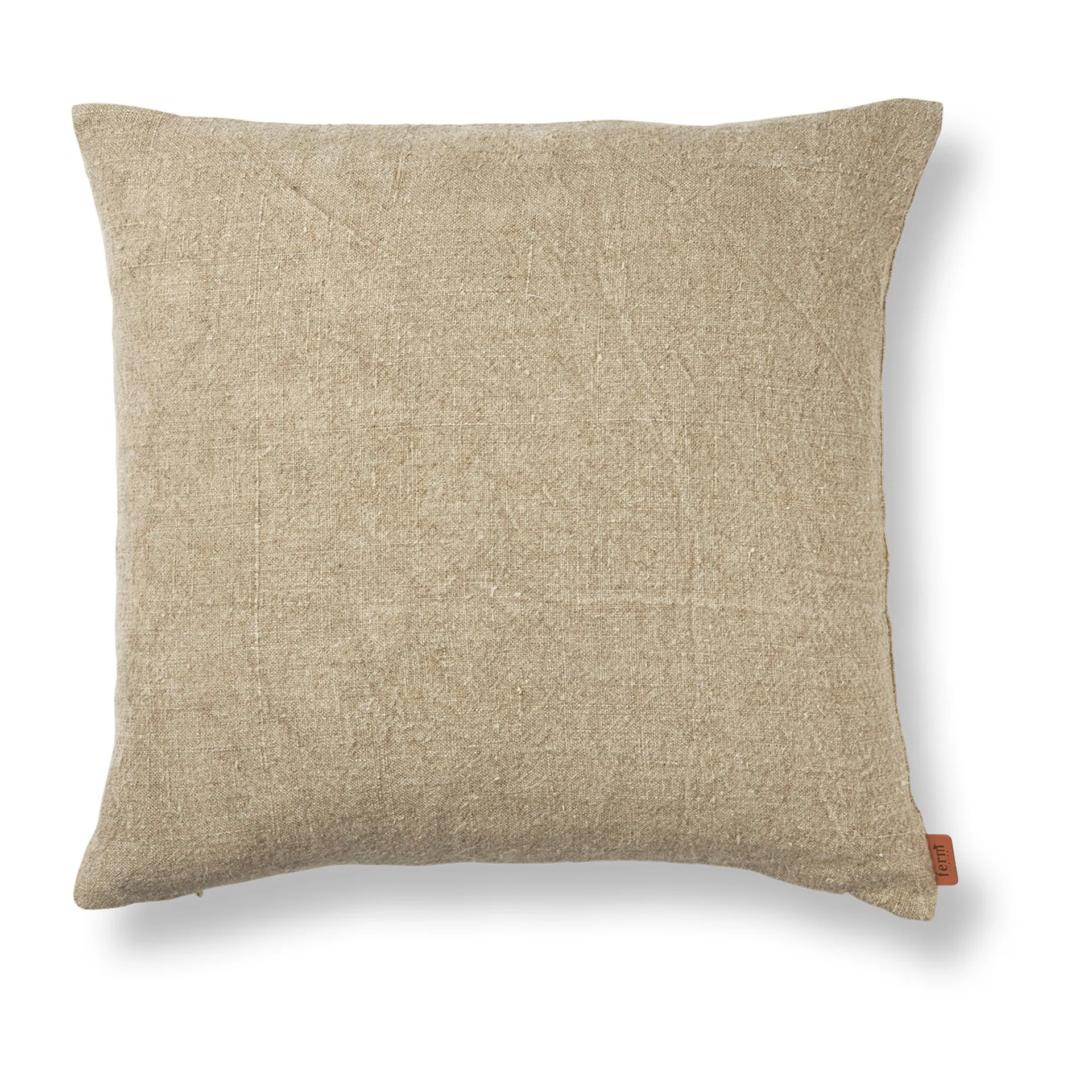 Heavy Linen kudde 50x50 cm, Natural Ferm Living