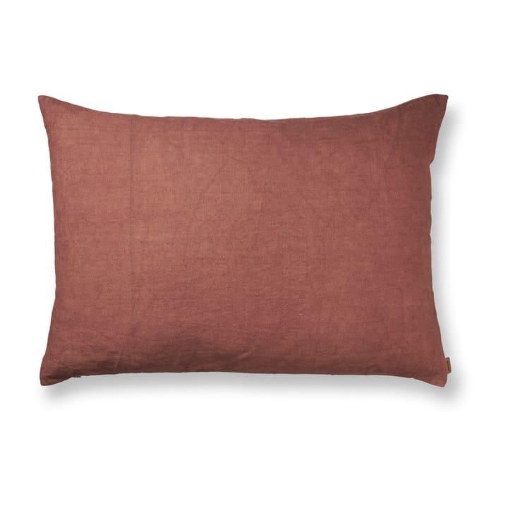 Heavy Linen kudde 60x80 cm - Berry Red - ferm LIVING