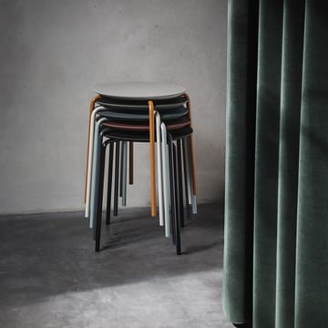 Herman  Pall - oak dark stained, svart stålstativ - ferm LIVING