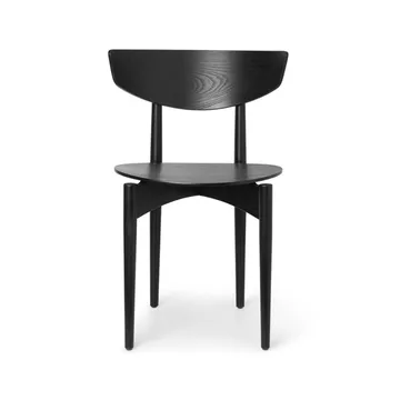 Herman Stol - black, svartlackade askben - Ferm Living