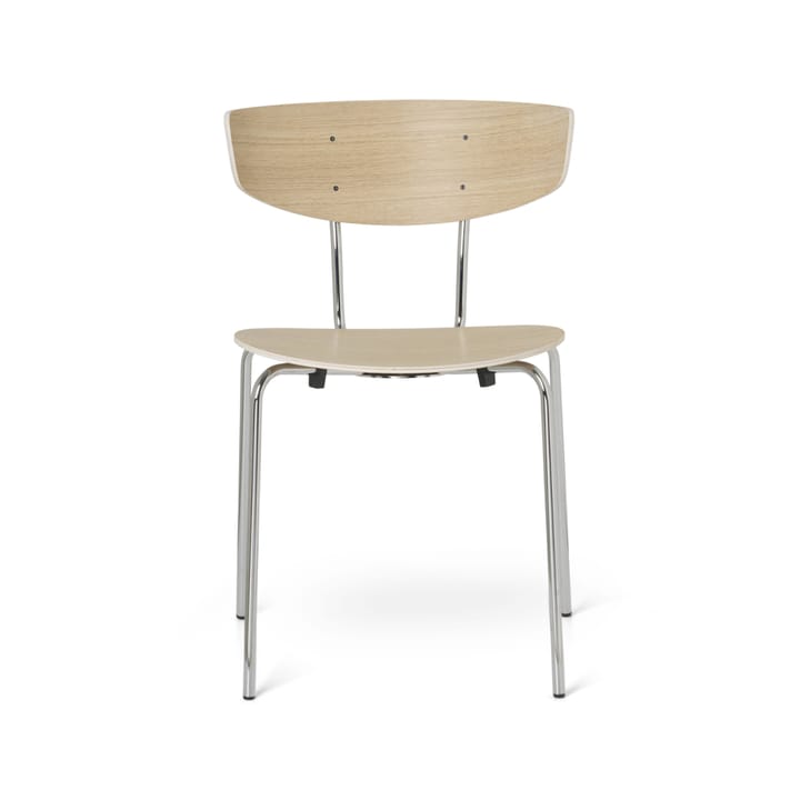 Herman Stol - oak white oiled, kromstativ - Ferm LIVING