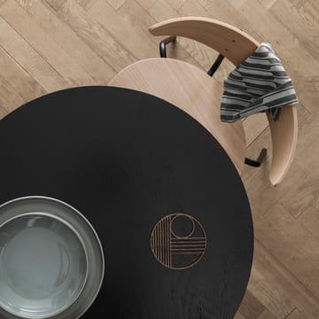 Herman Stol - oak white oiled, kromstativ - Ferm Living