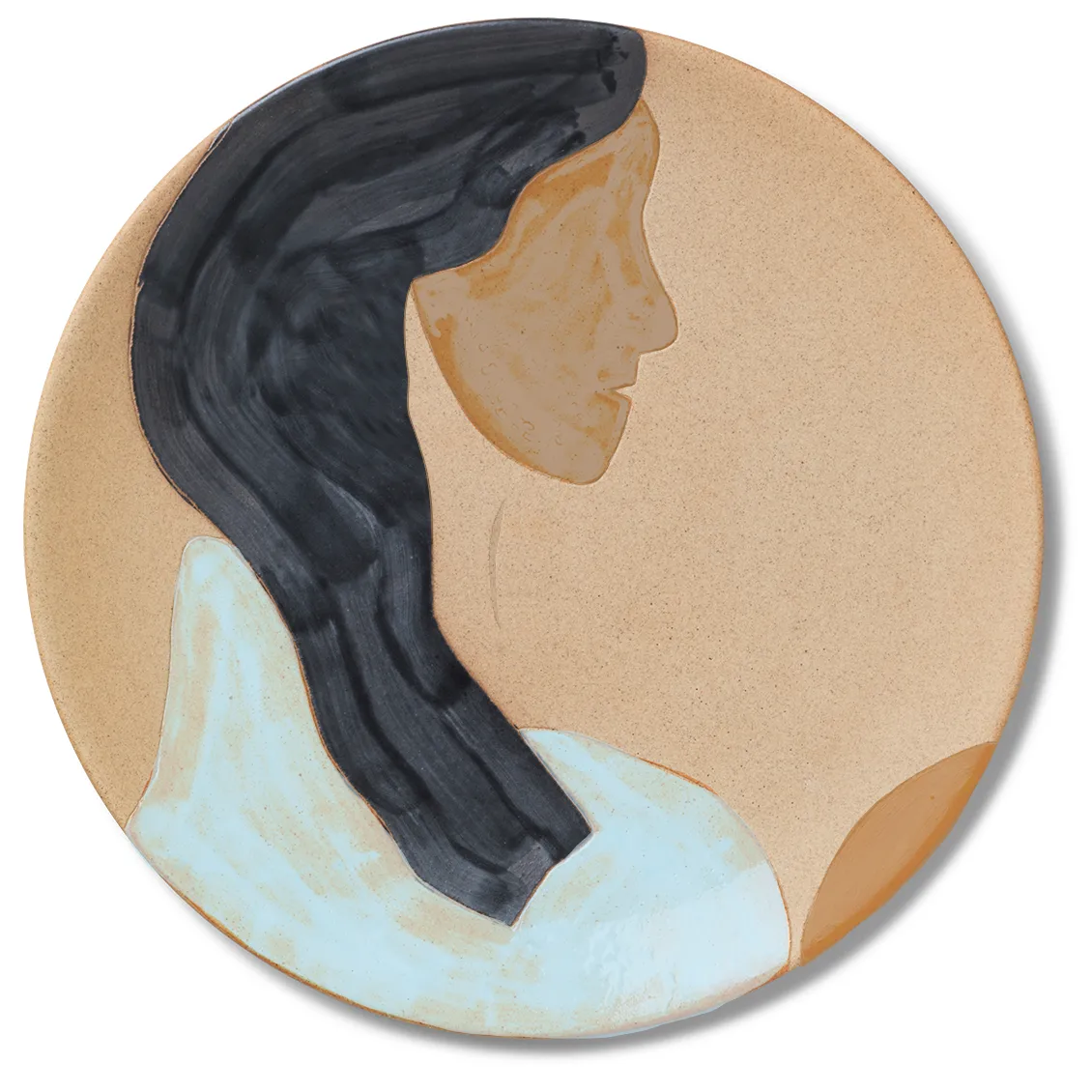 Hessa mat- och dekorationstallrik 37,5 cm, Multi Ferm Living