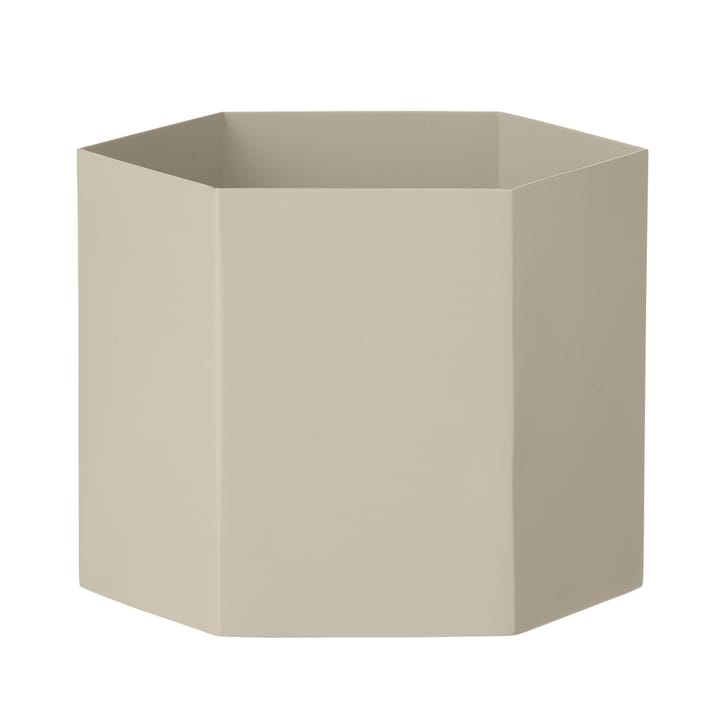 Hexagon kruka grey, x-large Ferm Living