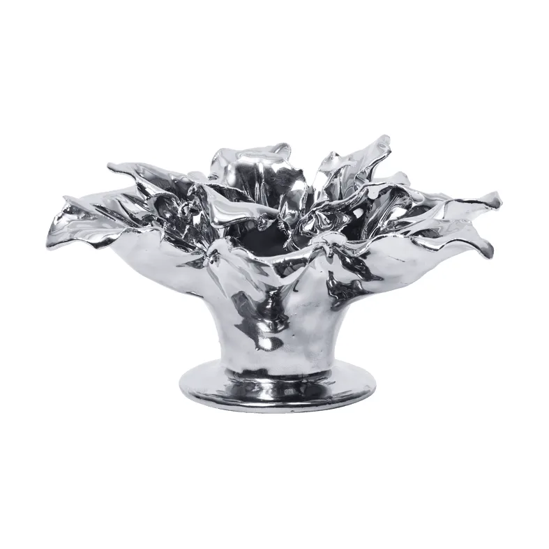 Holly Leaf ljusstake, Silver Ferm Living