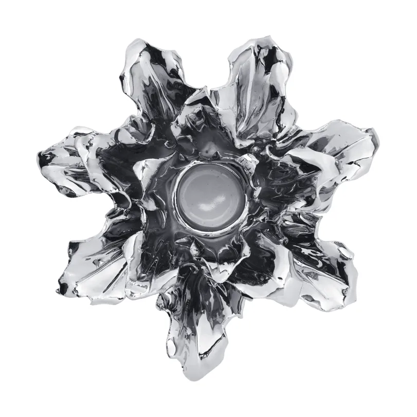 Holly Leaf ljusstake, Silver Ferm Living