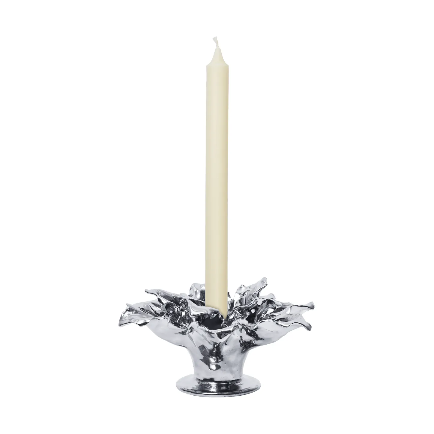 Holly Leaf ljusstake, Silver Ferm Living