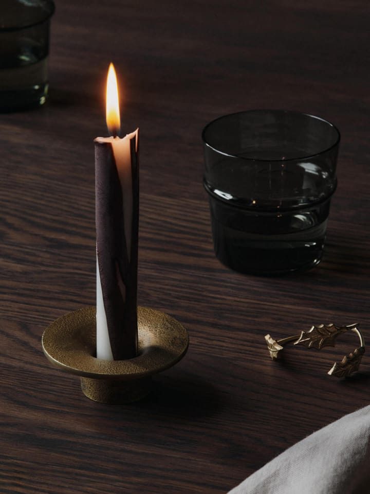 Holly leaf servettring Ø5,3 cm 4-pack, Brass Ferm Living