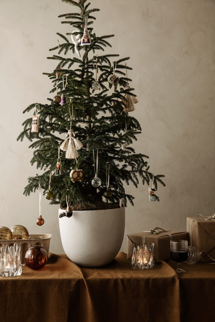 Holo värmeljusstake Ø10 cm, Clear Ferm Living