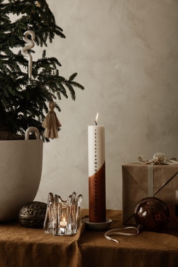 Holo värmeljusstake Ø10 cm - Clear - Ferm Living