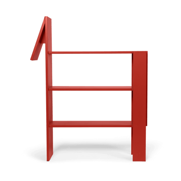 Horse bokhylla 91x111 cm - Poppy Red - ferm LIVING