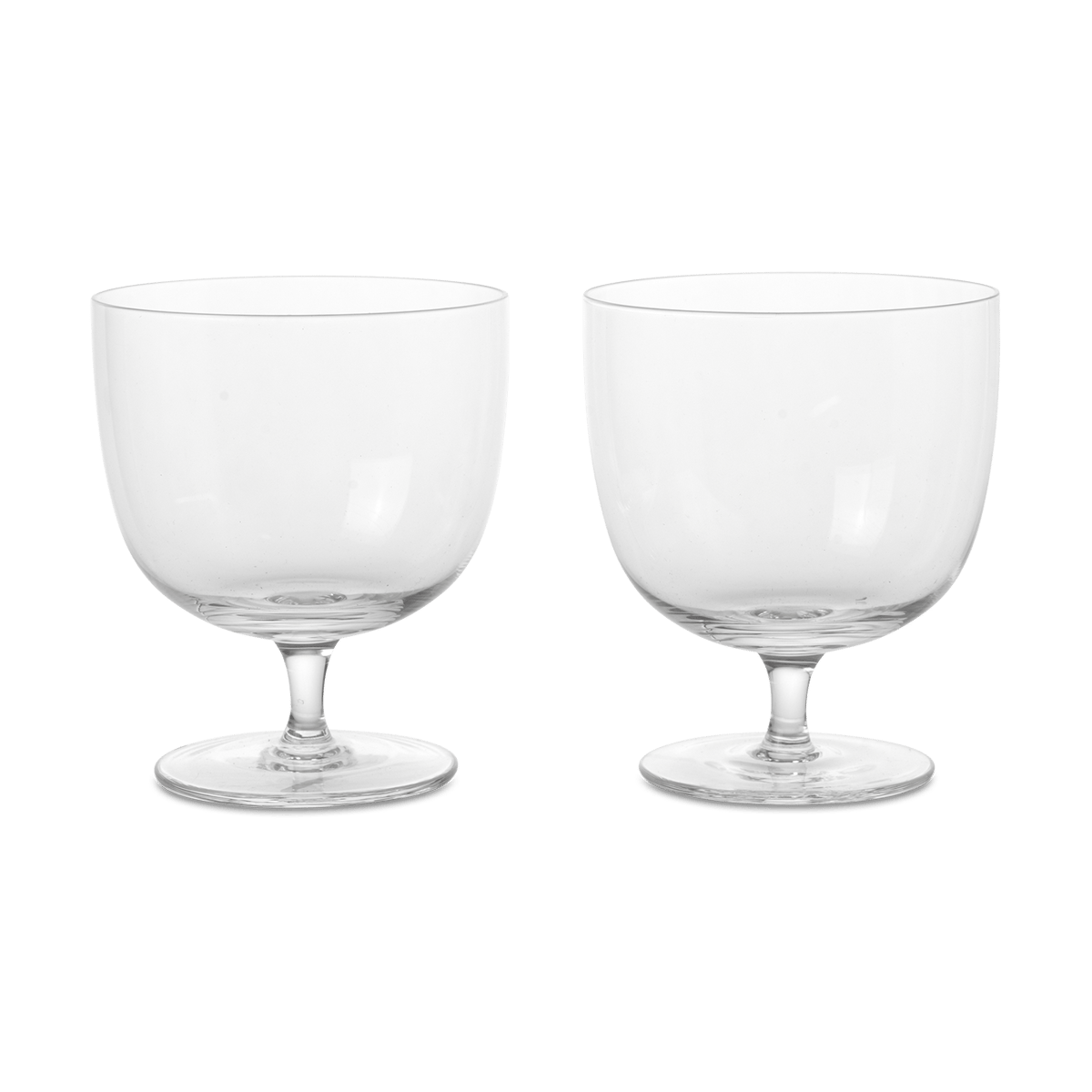 Ferm Living Host dricksglas 20 cl 2-pack Clear | Skandinavisk Design | Dricksglas | Transparent