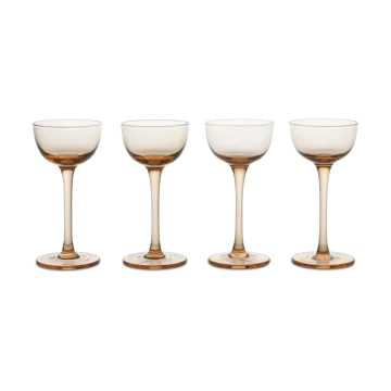 Host likörglas 4-pack - Blush - Ferm Living