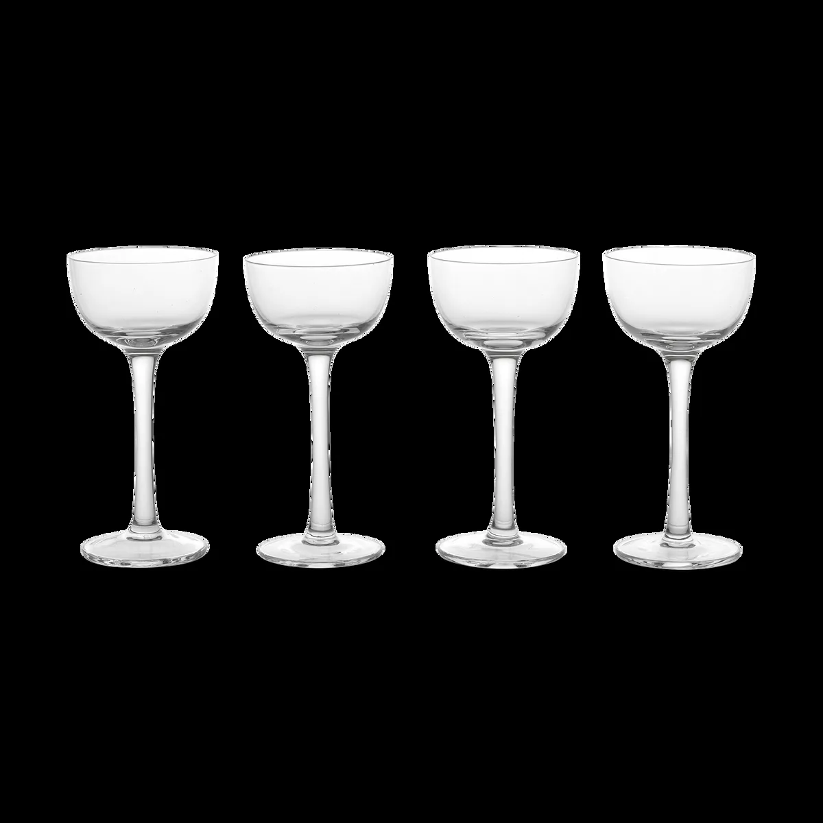 ferm LIVING Host likörglas 4-pack Clear