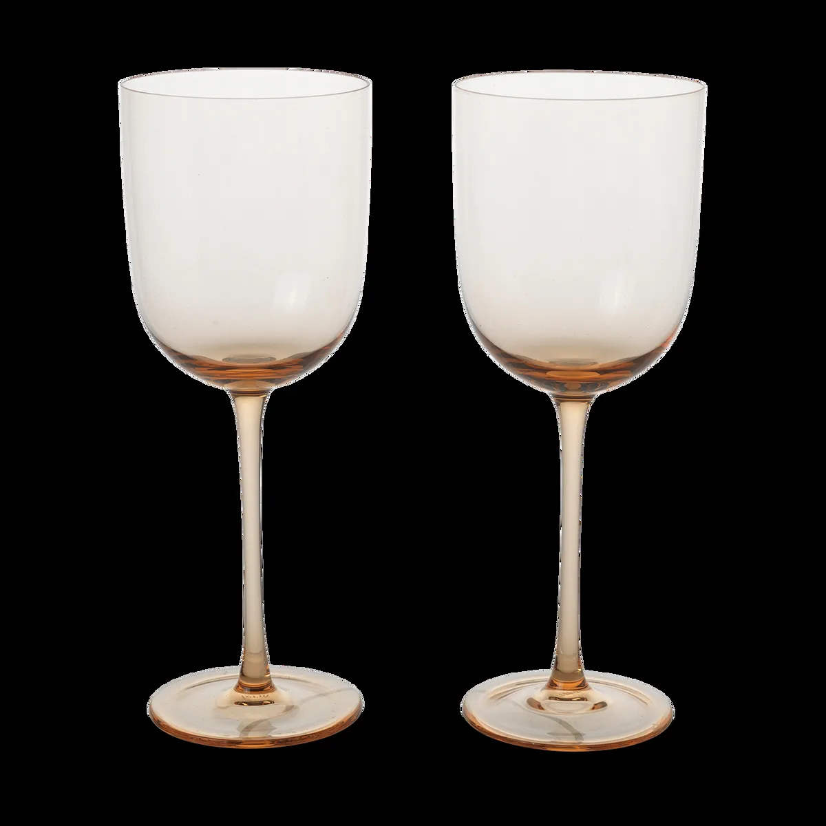 ferm LIVING Host rödvinsglas 36 cl 2-pack Blush