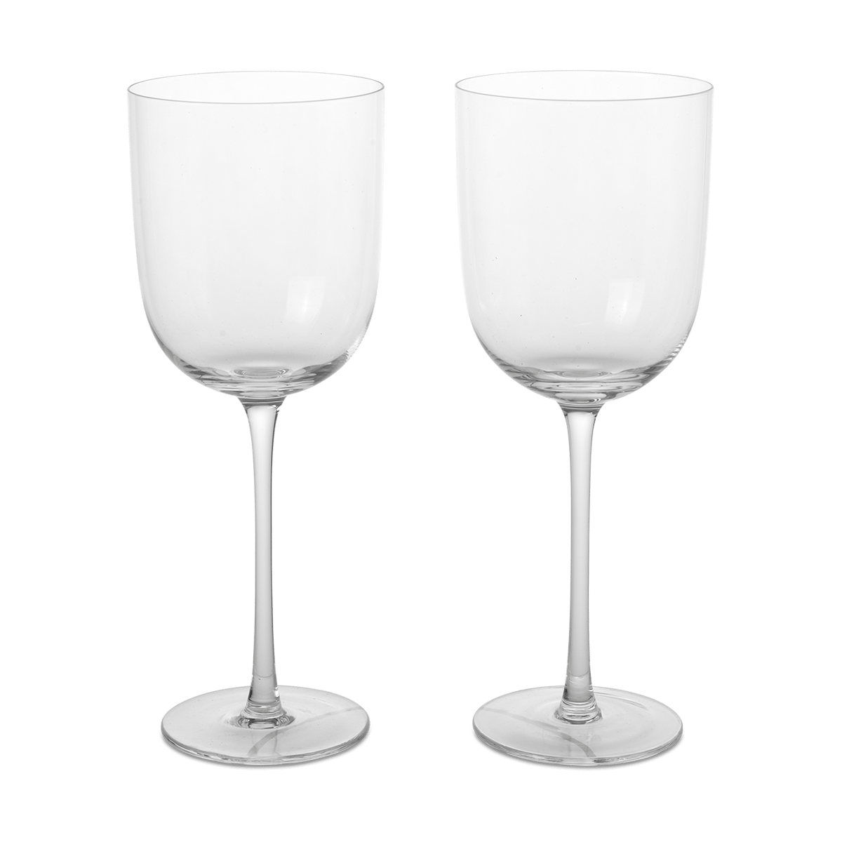 Ferm Living Host rödvinsglas 36 cl 2-pack Clear | Skandinavisk Design | Vinglas | Transparent