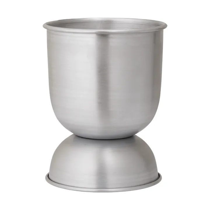 Hourglass kruka extra small Ø21 cm - Aluminium - Ferm Living