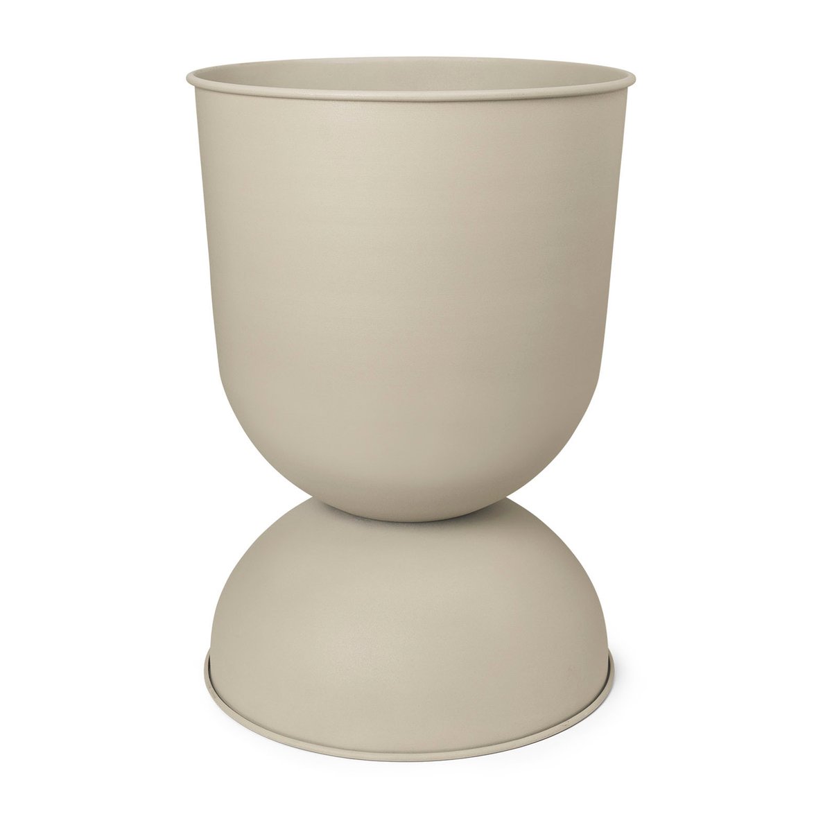 Ferm Living Hourglass kruka liten 31 cm Cashmere | Skandinavisk Design | Krukor | Beige