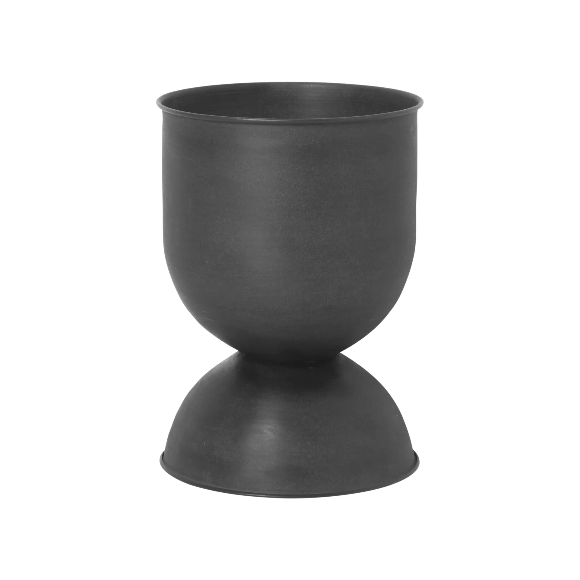 Hourglass kruka liten Ø31 cm, Svart-mörkgrå Ferm Living