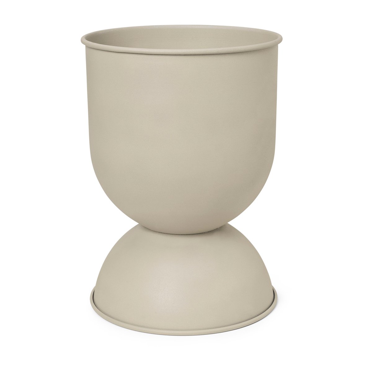 Ferm Living Hourglass kruka stor 50 cm Cashmere | Skandinavisk Design | Krukor | Beige