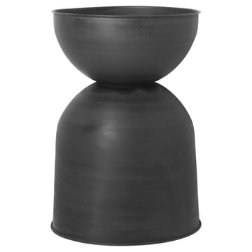 Hourglass kruka stor Ø50 cm - Svart-mörkgrå - Ferm Living