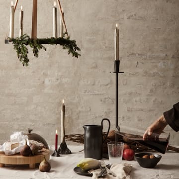 Hoy ljusstake - Svart - Ferm Living