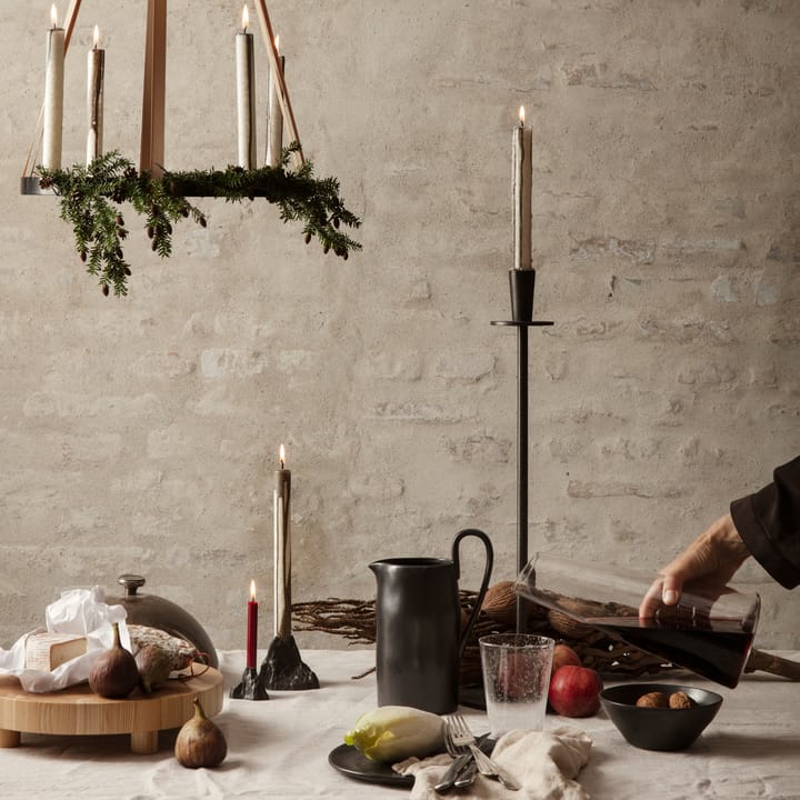 Hoy ljusstake, Svart Ferm Living