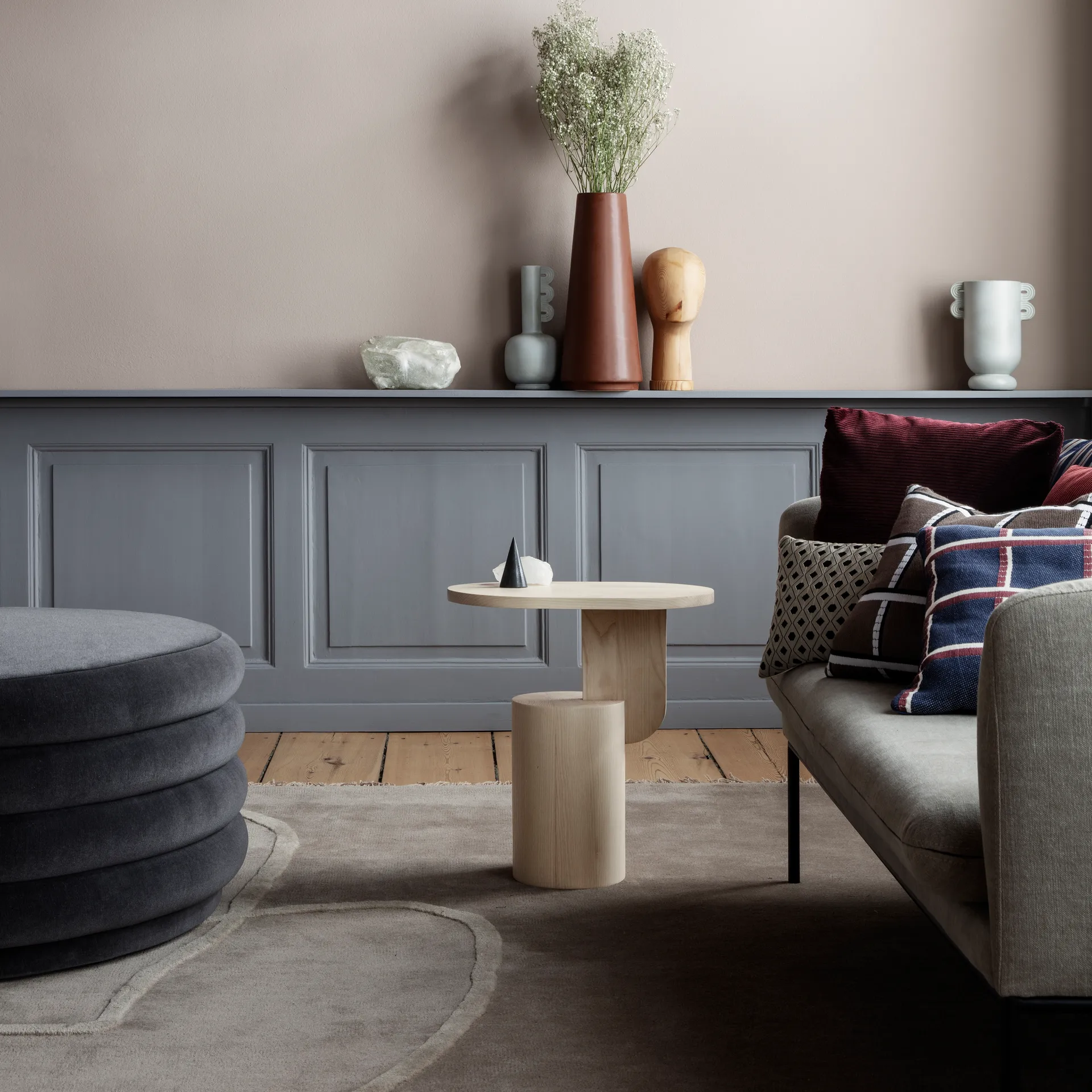 Insert sidobord, natur Ferm Living