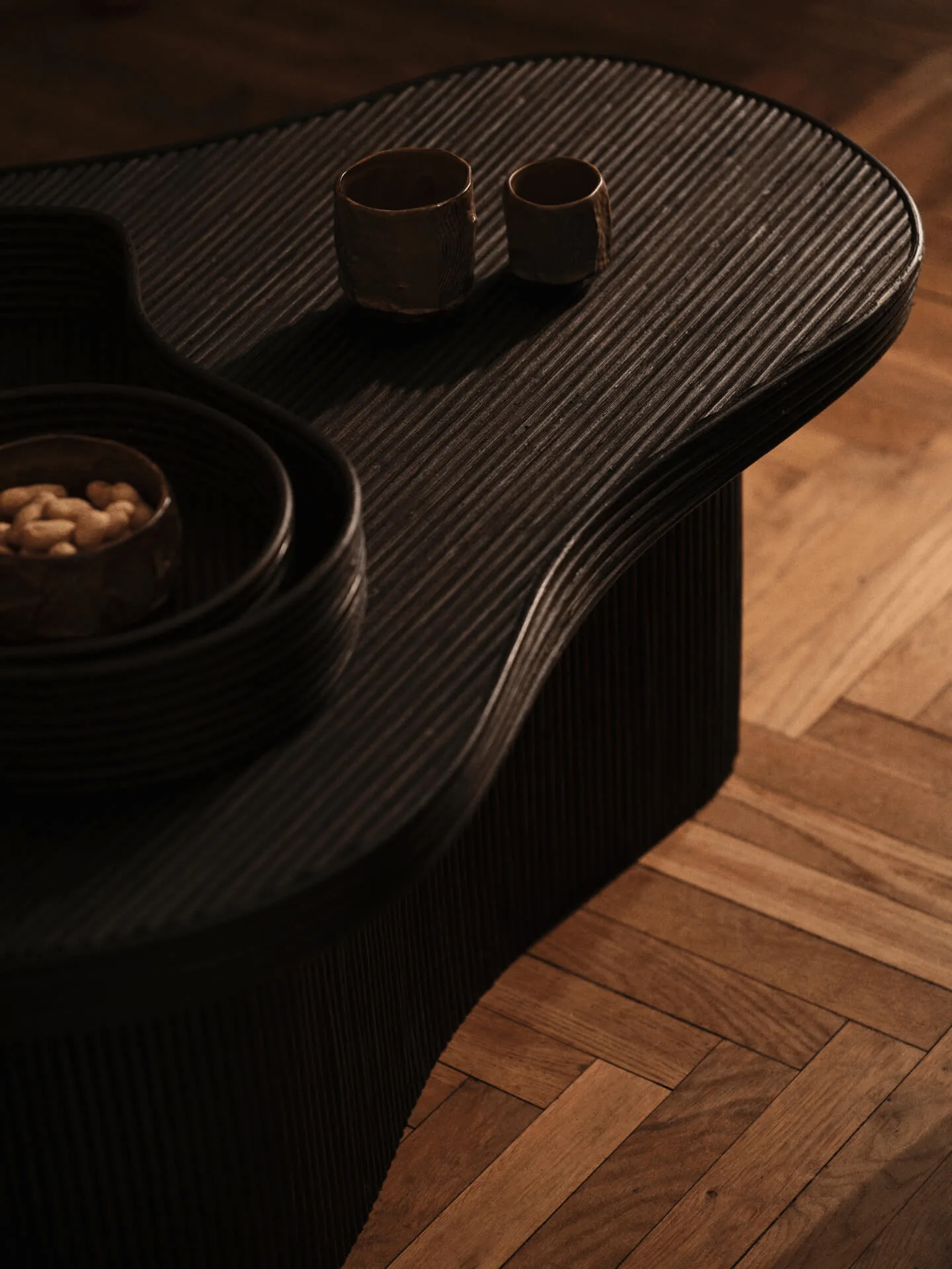 Isola brickor 2 delar, Dark stained Ferm Living