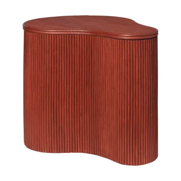 Isola sidobord med förvaring - Oxide red - Ferm Living