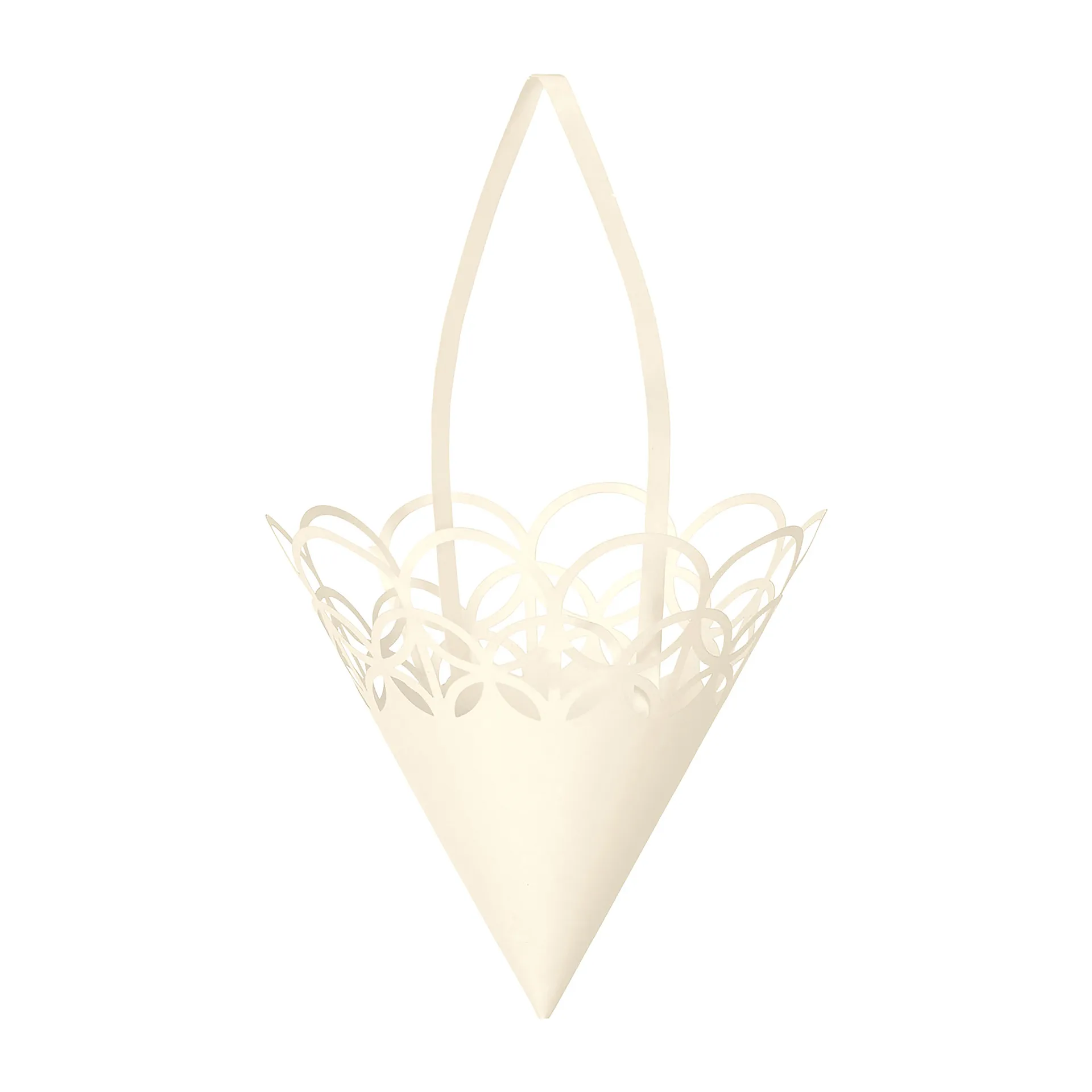 Julhänge pappersstrut vit 3-pack, Off-white Ferm Living